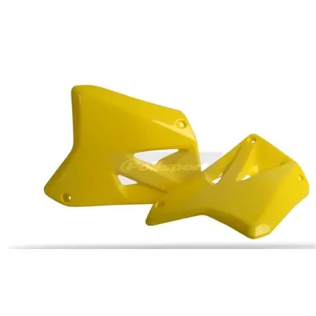 Ouïes de radiateur POLISPORT SUZUKI RM 125 RM 250 Prix Bas