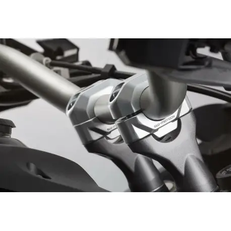 Promotion Saisonnière Kit réhausse pour guidon moto SW MOTECH22mm H 30 mm