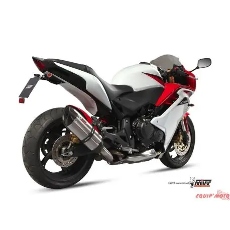 Vente Flash Echappement MIVV SUONO CBR600F 2011-2013 / HORNET 600 2007-2014