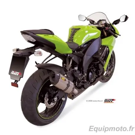Echappement MIVV SUONO KAWASAKI ZX10R 2008-2010 Paiement Sécurisé