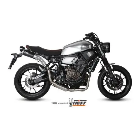 Ligne d'Echappement MIVV GHIBLI YAMAHA XSR 700 2016-2020 Expédition Rapide