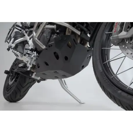 Sabot moteur alu SW MOTECH TRIUMPH 900 TIGER 2019-2023 pour barre OEM Usine Directe
