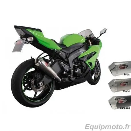 Echappement SCORPION KAWASAKI ZX10R 2008-2010 Offre Exclusive