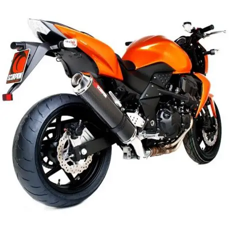 Echappement SCORPION OVAL KAWASAKI Z750 Z750R 2007-2013 Meilleur Choix