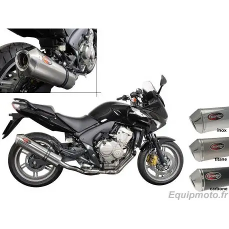Echappement SCORPION OVAL ROND HONDA CBF 600 2004-2005 Affaire À Saisir