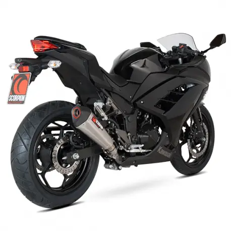 Echappement SCORPION RED POWER KAWASAKI 300 NINJA 2012-2017 Z300 2015-2019 Offre Spéciale