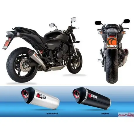 Retour Gratuit Echappement scorpion serket red power CB 600 HORNET 2007-2014