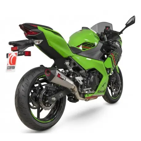 Echappement SCORPION SERKET RED POWER KAWASAKI 250 NINJA 400 NINJA 2018-2024 Jusqu’à Épuisement Des Stocks