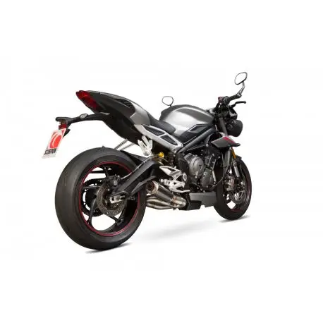 Acheter En Ligne Echappement SCORPION RP1-GP TRIUMPH 765 STREET TRIPLE 2017-2019