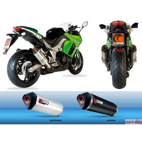 Achat Immédiat Echappement scorpion red power Z1000 Z1000SX 2010-2013