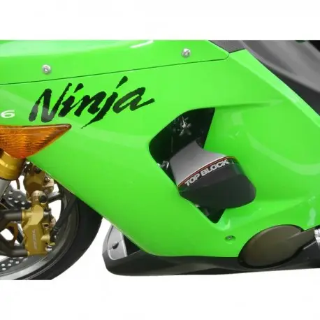 Kit patins de protection TOP BLOCK KAWASAKI ZX6R 2005-2006 Achat Immédiat