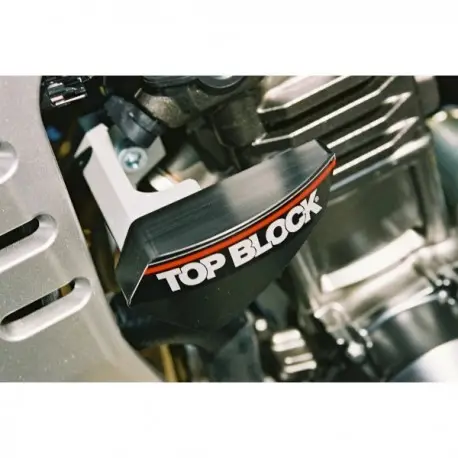 Kit patins de protection TOP BLOCK KAWASAKI Z750 2004-2006 Z1000 2003-2006 Prix Cassé