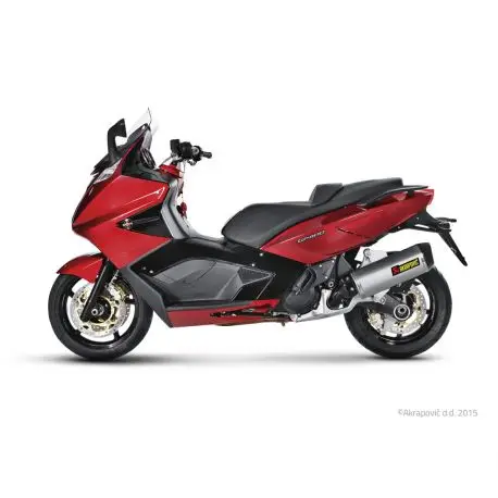 Certifié Echappement AKRAPOVIC APRILIA SRV 850 2012-2016 GILERA GP 800 2008-2012