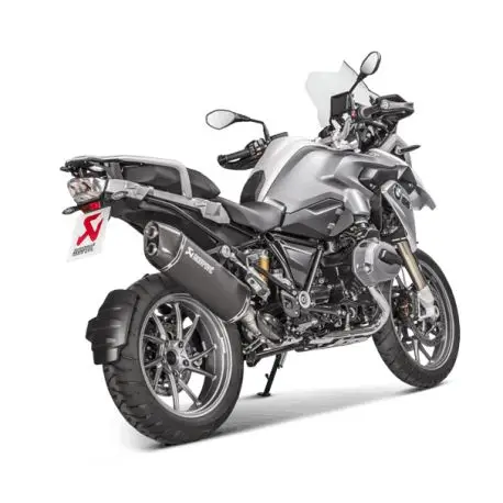 Offre Spéciale Echappement AKRAPOVIC titane noir BMW R1200GS 2013-2018 R1200GS ADVENTURE 2014-2018