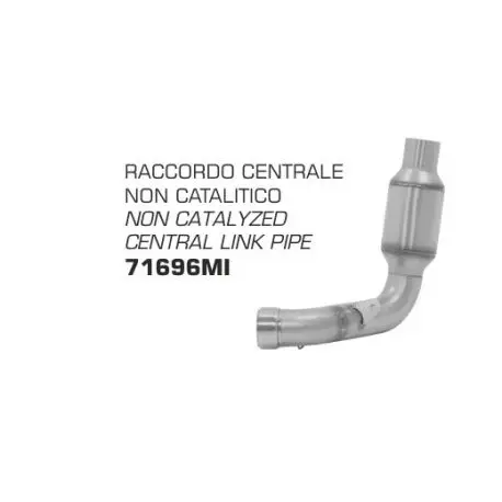 Offre Exclusive Raccord d'Echappement racing décatalysé ARROW DUCATI SCRAMBLER 1100 2018-2020