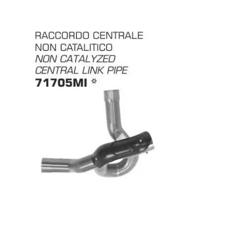 Haute Qualité Collecteur d'Echappement racing ARROW DUCATI 1260 MULTISTRADA 2018-2020