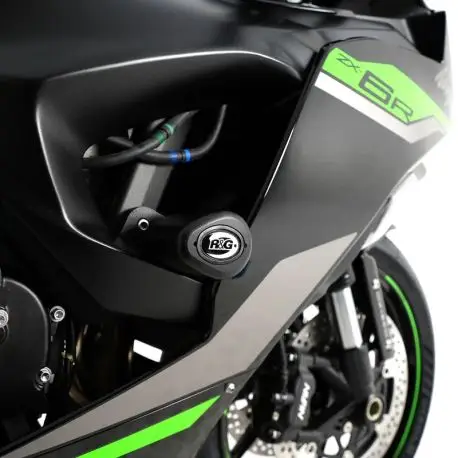 Tampons de protection R&G Racing KAWASAKI NINJA ZX-6R 2024-2025 ne nécessite aucun perçage Achat Immédiat