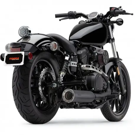 Echappement COBRA YAMAHA XV 950 XV 950 R BOLT 2013-2017 Usine Directe
