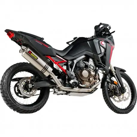 Ligne complète d'Echappement AKRAPOVIC RACING LINE HONDA CRF 1100 AFRICA TWIN 2020-2023 Dernière Chance