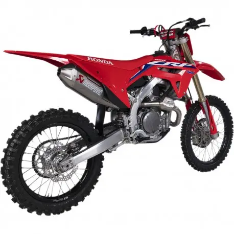 Ligne d'Echappement evolution AKRAPOVIC HONDA CRF450R CRF450RX 2021-2024 Acheter En Ligne