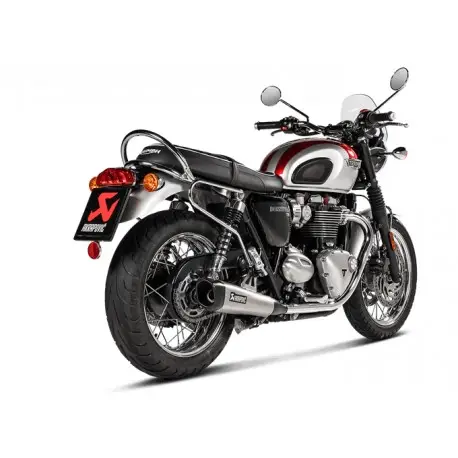Échappement AKRAPOVIC TRIUMPH BONNEVILLE T100 BONNEVILLE T120 Populaire