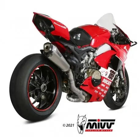 Quantité Limitée Ligne complète d'échappement MIVV Delta Race DUCATI PANIGALE V4 2018-2024