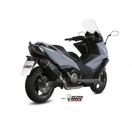 Certifié Ligne d'Echappement MIVV SPEED EDGE KYMCO AK 550 2017-2020