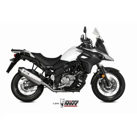 Authentique Ligne d'Echappement MIVV SPEED EDGE SUZUKI DL 650 V-STROM 2017-2024