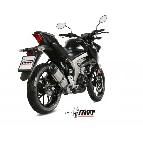 Ligne d'Echappement MIVV SUONO SUZUKI GSX-R 125 GSX-S 125 2017-2024 Dernier Modèle