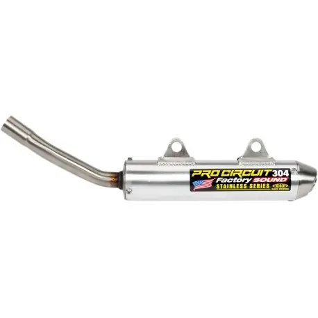 Echappement PRO CIRCUIT 304 FACTORY SOUND KAWASAKI KX 250 1990 Retour Gratuit