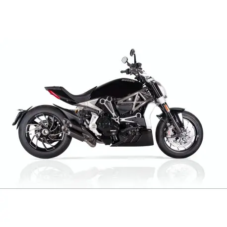 Demi ligne d'Echappement Qd Exhaust MONKEY DUCATI X-DIAVEL 2016-2020 Prix Cassé