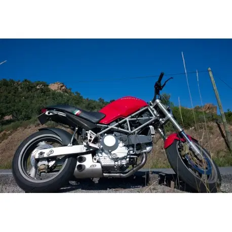 Super Prix Ligne d'Echappement Qd Exhaust EX-BOX EVO2 DUCATI 600 MONSTER 620 MONSTER 750 MONSTER 800 MONSTER