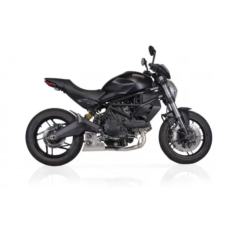 Ligne d'Echappement Qd Exhaust EX-BOX EVO2 DUCATI 797 MONSTER 2017-2018 Promotion