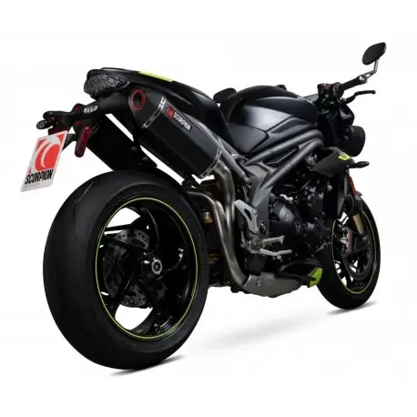 Bon Marché Echappement SCORPION RED POWER SERKET TRIUMPH 1050 SPEED TRIPLE 2018-2020