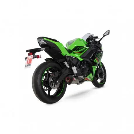 Ligne complète SCORPION Serket Kawasaki Ninja 650 2023-2026 Commander Maintenant