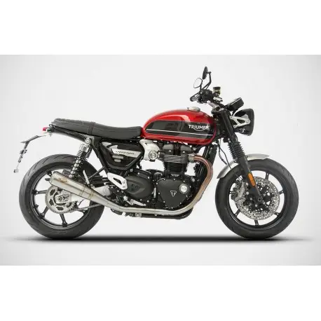 Certifié Echappement Zard Triumph 1200 Speed Twin 1200 Thruxton 2019-2023