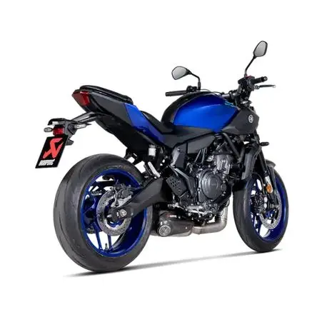 Ligne complète d'Echappement AKRAPOVIC RACING LINE YAMAHA MT 07 2021-2025 TRACER 2020-2024 XSR 700 2021-2024 Produit De Marque