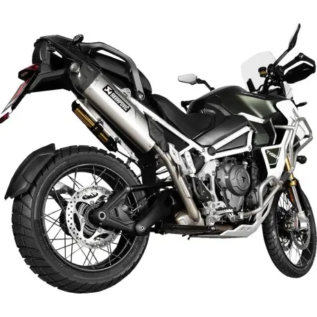 Échappement moto AKRAPOVIC TRIUMPH TIGER 1200 GT / RALLY 2022-2024 Retour Gratuit