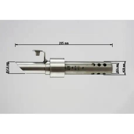 DB Killer Universel diamètre 41.6mm longueur 205mm Remise