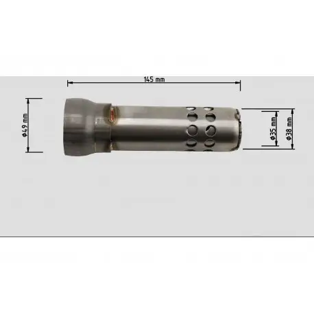 DB Killer Universel diamètre 49mm longueur 145mm Bon Marché