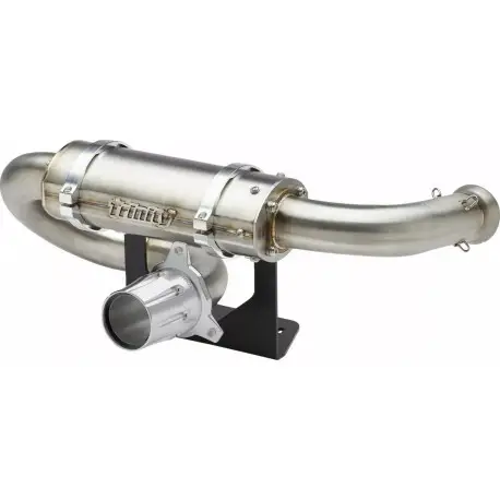 Certifié Echappement quad TRINITY RACING CAN AM MAVERICK 900 TURBO 2018-2024 avec embout de silencieux