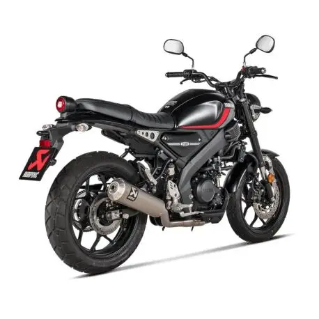 Ligne complète d'Echappement AKRAPOVIC RACING LINE YAMAHA XSR 125 2022-2025 Prix Choc