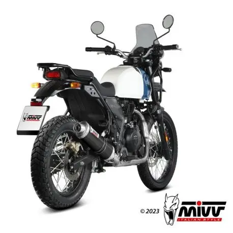 Echappement MIVV OVAL ROYAL ENFIELD 400 HIMALAYAN 411 SCRAM Promotion Saisonnière