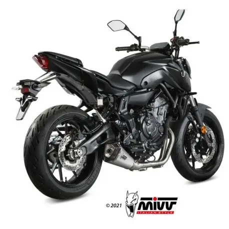 ligne d'Echappement MIVV DELTA RACE YAMAHA MT-07 2021-2024 Nouveauté