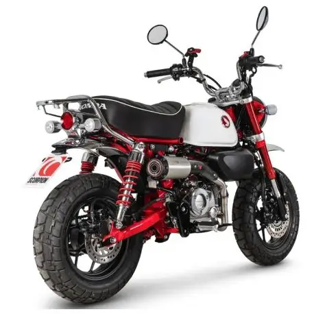 Achetez Aujourd’hui ligne complète Echappement SCORPION Red Power HONDA MONKEY 2025-2026