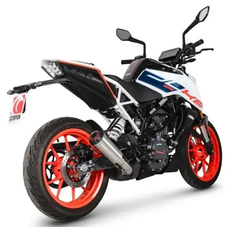 Dernier Modèle Echappement SCORPION Red Power KTM 125 DUKE 2021-2023