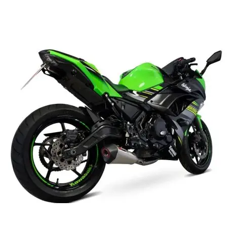 Dernier Modèle ligne d'Echappement SCORPION SERKET TAPER KAWASAKI 650 NINJA 2017-2022