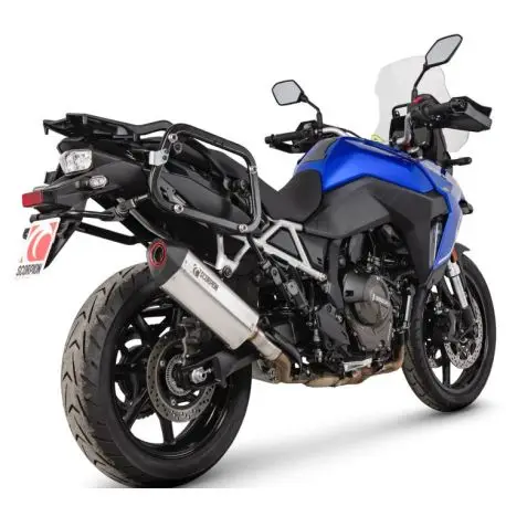 Echappement SCORPION SERKET PARALLEL SUZUKI DL 800 V-STROM 2023-2026 Commande En Gros