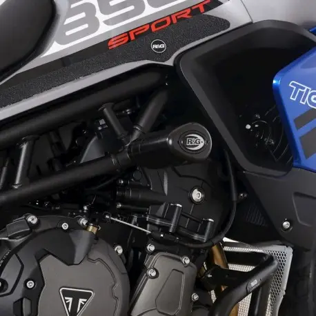 Tampons de protection R&G RACING Aero TRIUMPH TIGER 850 SPORT 2021-2025 Livraison Gratuite