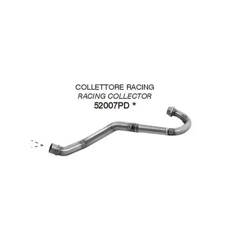 Collecteur racing d'Echappement ARROW APRILIA RX 125 SX 125 2025-2026 Petit Prix